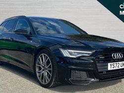 Black Used 2022 Audi A6 Black Edition Estate | £28,367 (Fair price)