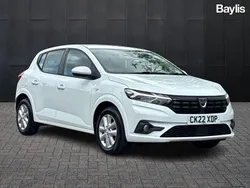 White Used 2022 Dacia Sandero Comfort Hatchback | £12,154 (Good price)