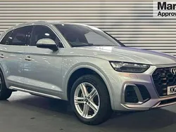 Silver Used 2021 Audi Q5 S-Line SUV | £26,695 (Fair price)