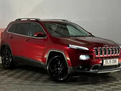 Red Used 2015 Jeep Cherokee Limited SUV | £7,995 (Fair price)