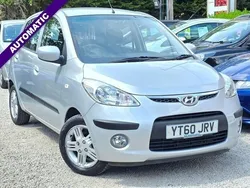 Silver Used 2010 Hyundai i10 Comfort Hatchback | £5,395 (Fair price)