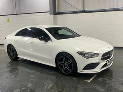 White Used 2022 Mercedes CLA180 Executive Sedan | £29,498 (Expensive)