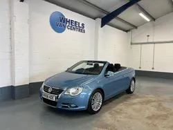 Blue Used 2008 VW Eos Sport Cabriolet | £3,790 (Fair price)