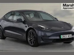 Grey Used 2022 Tesla Model 3 Long Range AWD Sedan | £19,491 (A bit pricey)