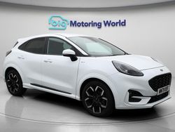 White Used 2022 Ford Puma Gen-E ST-Line X Hatchback | £13,800 (Fair price)