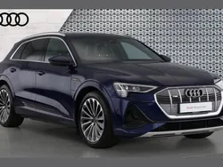 Blue Used 2020 Audi e-tron S-Line SUV | £20,488 (Fair price)