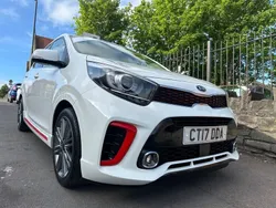 White Used 2017 Kia Picanto GT-Line Hatchback | £6,995 (Fair price)