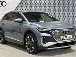 Blue Used 2024 Audi Q4 e-tron S-Line SUV | £35,690 (Good price)