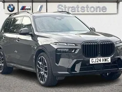 Grey Used 2024 BMW X7 M Sport SUV | £74,490 (Fair price)
