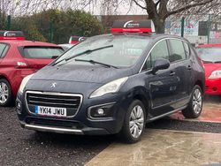 Blue Used 2014 Peugeot 3008 Active Hatchback | £4,195 (Fair price)