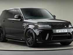 Santorini black Used 2019 Land Rover Range Rover Sport SVR SUV | £46,350 (A bit pricey)
