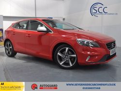 Red Used 2016 Volvo V40 R-Design Estate | £7,995 (Fair price)