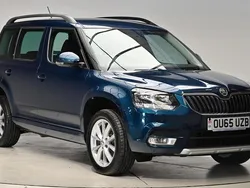 Blue Used 2015 Skoda Yeti SE SUV | £14,480 (A bit pricey)