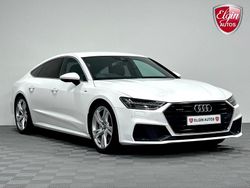 White Used 2018 Audi A7 Sportback S-Line Hatchback | £27,995 (A bit pricey)