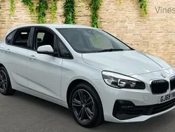 White Used 2019 BMW 218 Active Tourer Sport Line MPV | £12,858 (Fair price)