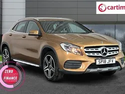 Beige Used 2018 Mercedes GLA200 AMG line SUV | £12,849 (Fair price)