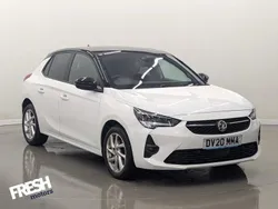 White Used 2020 Vauxhall Corsa SRi Hatchback | £10,150 (Fair price)
