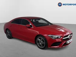 Red Used 2019 Mercedes CLA200 AMG line Coupe | £20,499 (Good price)