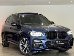 Blue Used 2018 BMW X3 M Sport SUV | £26,995 (A bit pricey)