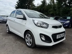 White Used 2014 Kia Picanto 2 Hatchback | £3,495 (Good price)