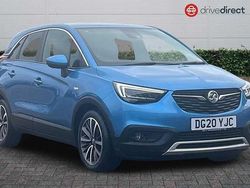 Blue Used 2020 Vauxhall Crossland X Elite SUV | £7,598 (Good price)