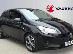 Black Used 2018 Vauxhall Corsa Edition Hatchback | £7,622 (Fair price)