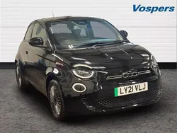 Black Used 2021 Fiat 500e Icon Hatchback | £11,490 (Fair price)