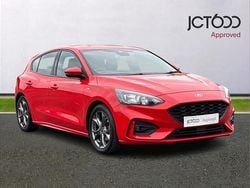 Red Used 2019 Ford Focus ST-Line Hatchback | £10,200 (Fair price)