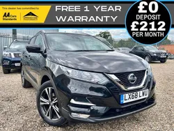 Black Used 2018 Nissan Qashqai N-Connecta SUV | £11,990 (Fair price)