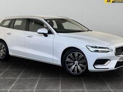 White Used 2021 Volvo V60 Inscription Estate | £20,995 (Fair price)