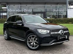 Black Used 2022 Mercedes GLC300 AMG Line Premium SUV | £34,713 (Fair price)