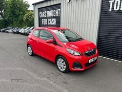 Red Used 2017 Peugeot 108 Active Hatchback | £4,895 (Fair price)