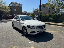 White Used 2017 Mercedes C200 Sedan | £8,950 (Good price)