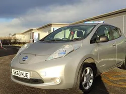 Silver Used 2014 Nissan Leaf Visia Hatchback | £3,495 (Fair price)