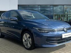 Anemone blue metallic Used 2024 VW Golf VIII Match Hatchback | £20,164 (Fair price)