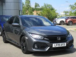 Grey Used 2019 Honda Civic EX Hatchback | £12,990 (Fair price)