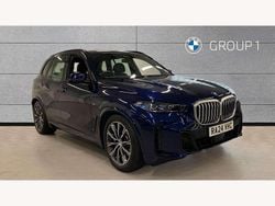 Blue Used 2024 BMW X5 M Sport SUV | £62,450 (Good price)