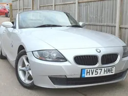 Silver Used 2007 BMW Z4 Cabriolet | £4,449 (Fair price)