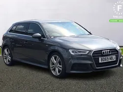 Grey Used 2019 Audi A3 Sportback S-Line Hatchback | £16,499 (Fair price)