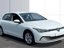White Used 2021 VW Golf VIII Life Hatchback | £15,130 (Fair price)