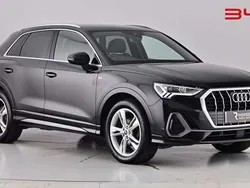 Black Used 2021 Audi Q3 S-Line SUV | £19,789 (Fair price)