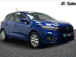 Blue Used 2022 Dacia Sandero Comfort Hatchback | £10,600 (Good price)