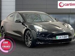 Black Used 2021 Tesla Model 3 Performance Sedan | £28,500