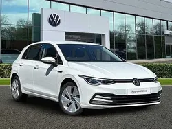 White Used 2022 VW Golf VIII Style Hatchback | £19,491 (Fair price)