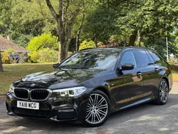 Black Used 2018 BMW 520 M Sport Estate | £16,495 (Fair price)