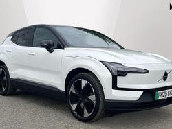White New 2025 Volvo EX30 Ultra SUV | £30,940 (Fair price)