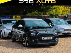 Black Used 2021 Citroën C3 PureTech Hatchback | £9,300 (Good price)
