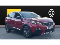 Red Used 2018 Peugeot 3008 Premium SUV | £11,408 (Fair price)