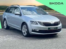 Brilliant silver metallic Used 2020 Skoda Octavia SE Estate | £11,369 (Good price)