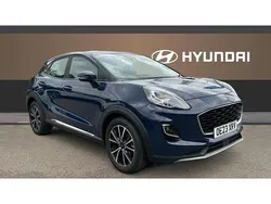 Blue Used 2023 Ford Puma Titanium SUV | £15,473 (Good price)